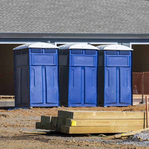 can i customize the exterior of the porta potties with my event logo or branding in Belfonte OK